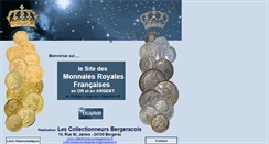 Desktop Screenshot of monnaiesroyales.org